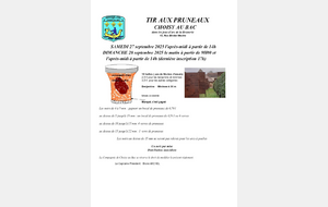 Tir aux pruneaux