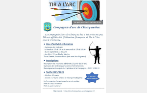 Reprise du tir à l'arc